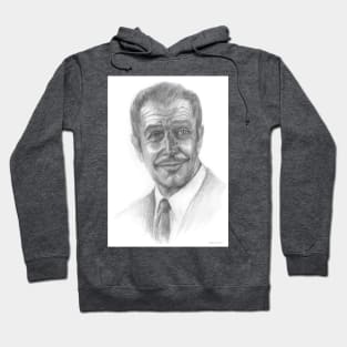 Vincent Price Horror Portrait Hoodie